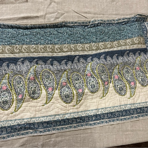 Soft Surroundings Other - Paisley Print Pillow Sham NWT